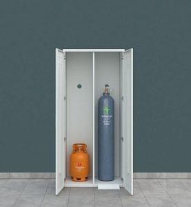 ШКАФ ДЛЯ ГАЗОВЫХ БАЛЛОНОВ ЛК-800 ШБ  (РАЗМЕР ШXГXВ, ММ 800х450х1800)