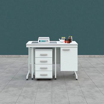 СТОЛ ВЕСОВОЙ КОМБИНИРОВАННЫЙ ЛК-1200 СВ (РАЗМЕР ШXГXВ, ММ 1200х600х750)