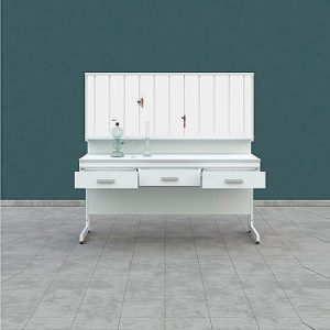 СТОЛ ТИТРОВАЛЬНЫЙ ЛК-1200 СТ ПОЛИПРОПИЛЕН (РАЗМЕР ШXГXВ, ММ 1200х630х1630)