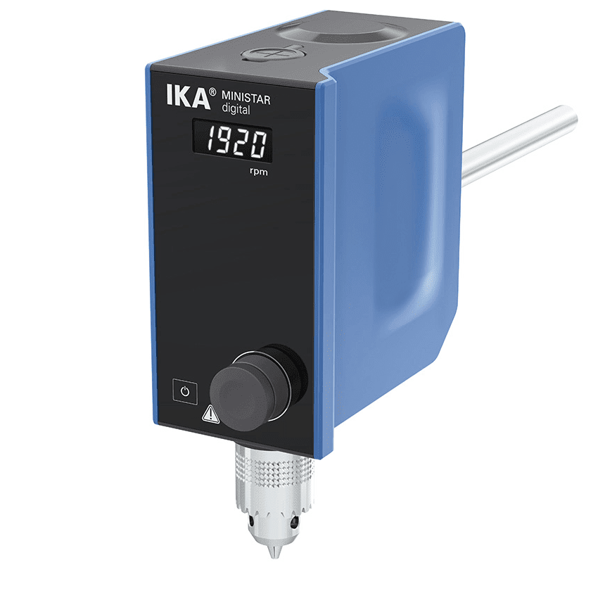 Верхнеприводная мешалка IKA MINISTAR 40 digital (объем 25л., момент 40 Н·см)
