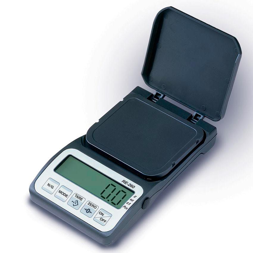 Карманные весы CAS RE-500 (макс. предел 500 г, дискретность 0,1 г)