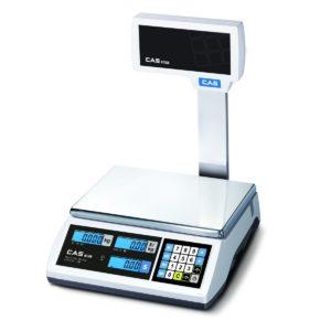 Торговые весы CAS ER-Jr-06 (макс. предел 6 кг., дискретность. 2г.)