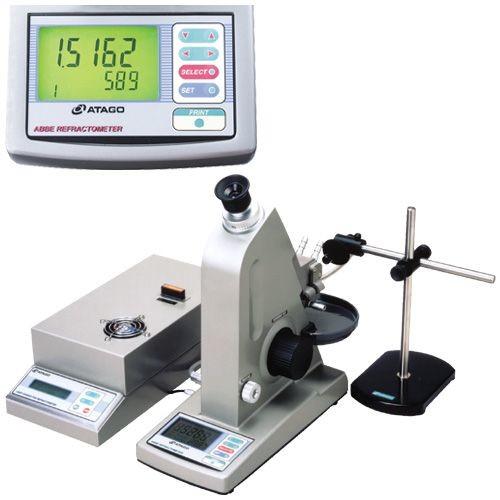Многоволновой Аббе рефрактометр Atago DR-M4 (по шкале nD: 1.426-1.922, точность: 0.0002)