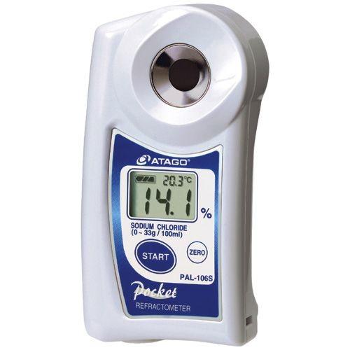 Рефрактометр Atago PAL-05S (измерение концентрации хлористого натрия: 0.0-25.7°)