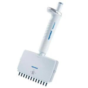 Многоканальная пипетка Eppendorf Reference2 объем 0,5 – 10 мкл, 12 каналов, серый