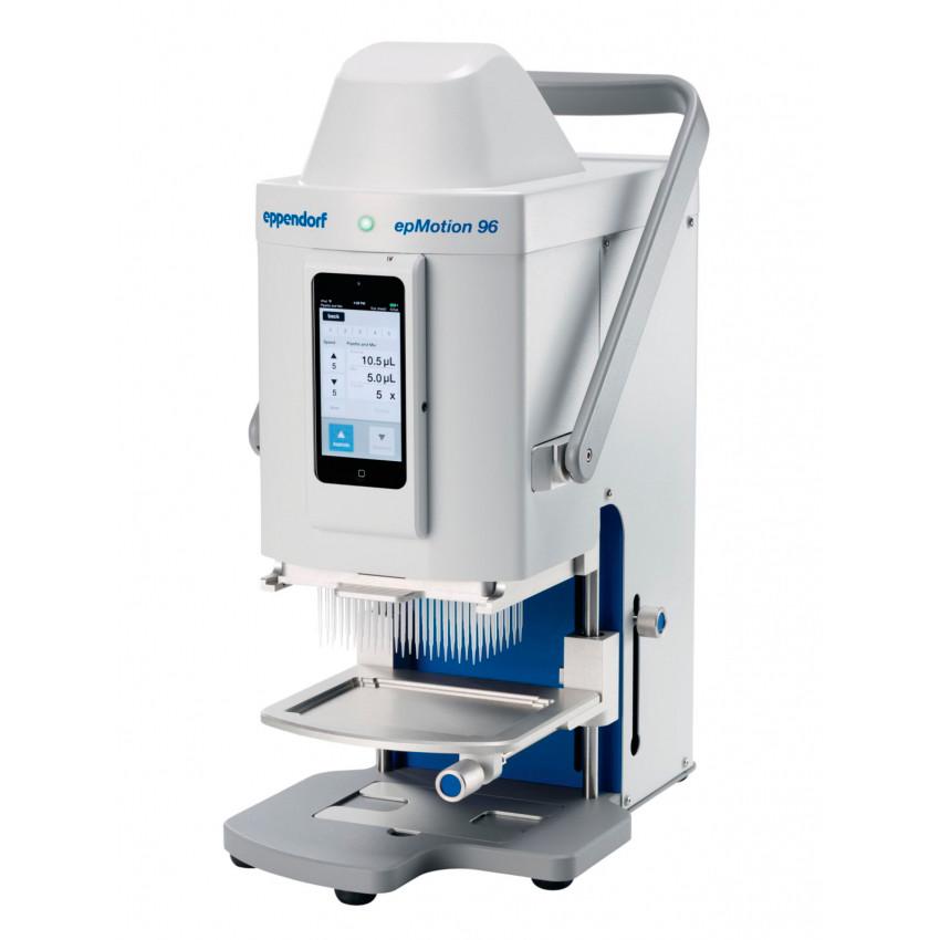 Станция автоматического дозирования Eppendorf epMotion 96xl объем 5 – 1000 мкл, 96 каналов, c 2-позиционным толкателем