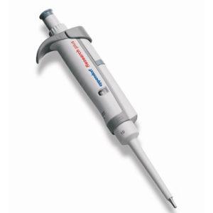 Однокaнальная пипетка Eppendorf Research plus объем 25 мкл, желтый