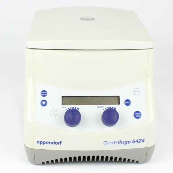 Центрифуга Eppendorf Centrifuge 5424 R с ротором, ручки настройки