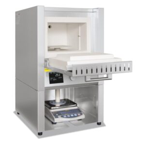 Печь с весами для определения потерь Nabertherm LT9/12/SW (весы Kern EW-6200 предел до 6.2кг. со штампом)