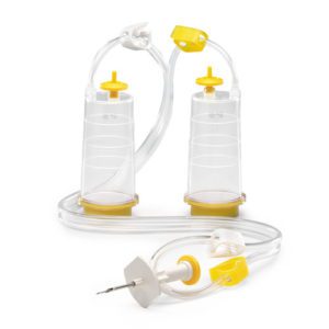 Контейнеры Sterisart NF gamma Septum –две двойные иглы разной длины