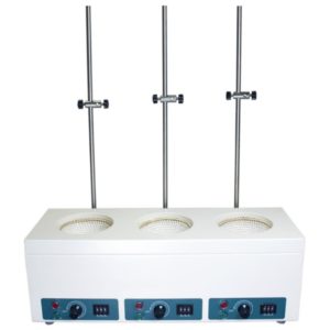 Колбонагреватель трехместный ULAB UT-4110-3 (температура. до +450°С, объем 1л.)