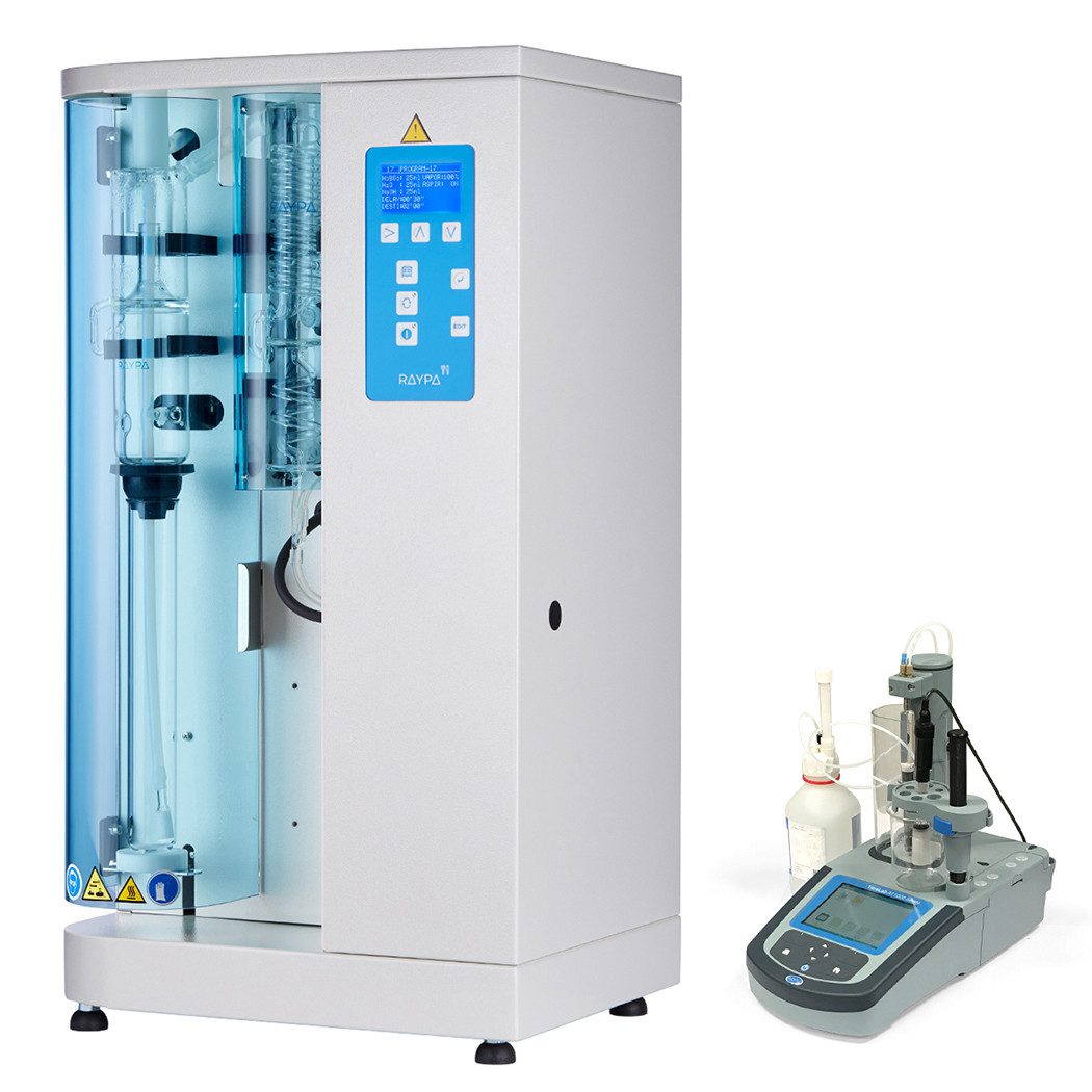 Автоматический аппарат для перегонки с паром RAYPA DNP-3000