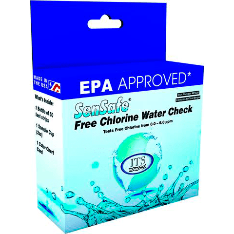 Тесты Wateriga SENSAFE для контроля свободного хлора