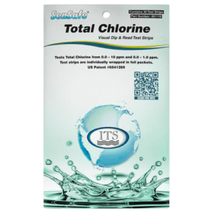 Тесты Wateriga SENSAFE для контроля общего хлора (в пакетах)