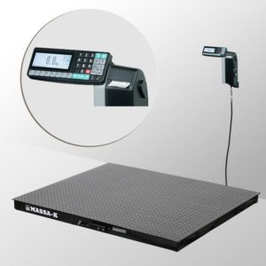 Весы платформенные с печатью этикеток Масса К 4D-PM-2-500-RL