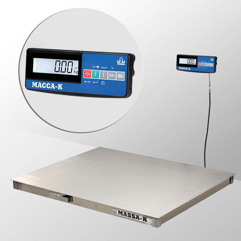 Весы платформенные Масса К 4D-P.S-3-1000-A(RUEW)
