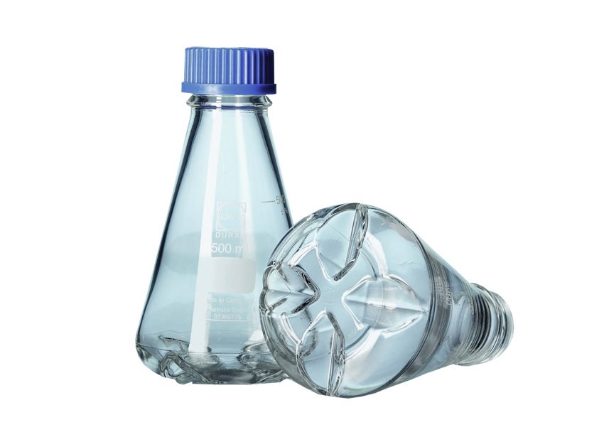 1-DURAN® Baffled Flask