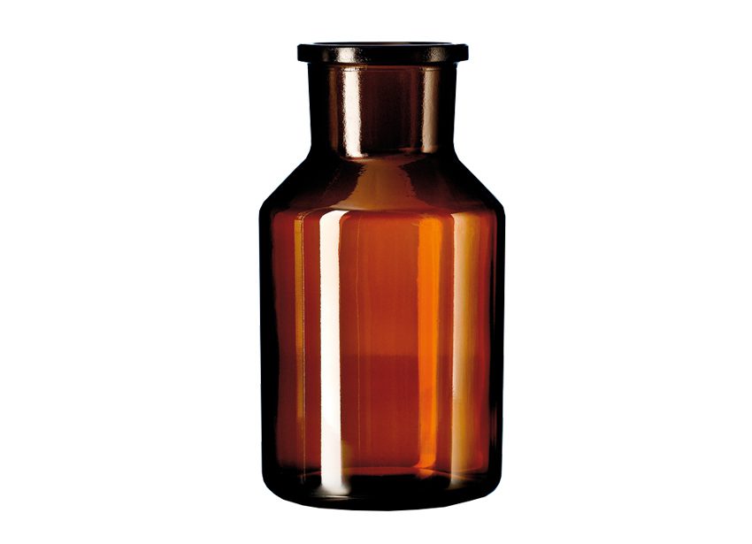 59-Reagent Bottle Wide Neck, Amber