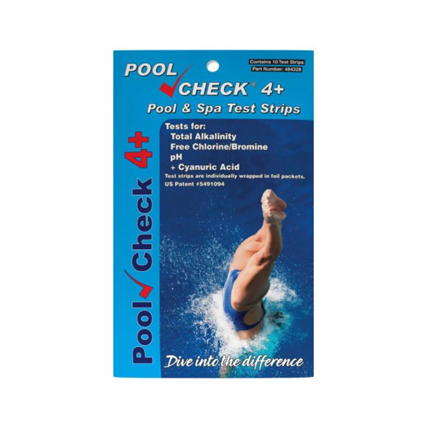 Тесты для контроля воды в бассейне Pool Check 4+