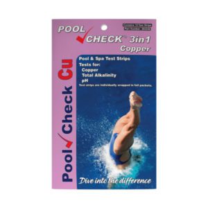 Тесты для контроля воды в бассейне с ионизацией меди PoolCheck Copper (3 в 1)