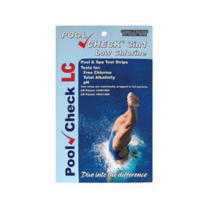 Тесты для контроля воды в бассейне с низким содержанием хлора PoolCheck Low Chlorine (3 в 1)