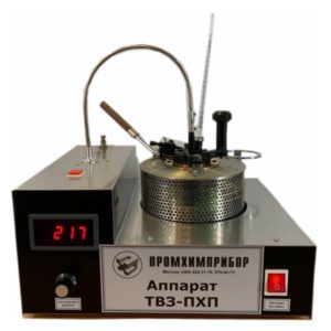 Аппарат ТВЗ для определения температур вспышки в закрытом тигле