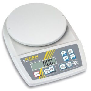 Прецизионные весы Kern EMB 2000-2V, 2000 г / 0,01 г, с функцией определения плотности, с круглой подставкой