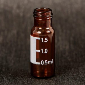 Виалы деактивированные из темного стекла на 2 мл, с резьбой 9-425, 100 шт/уп, арт. ILVDА-200-100