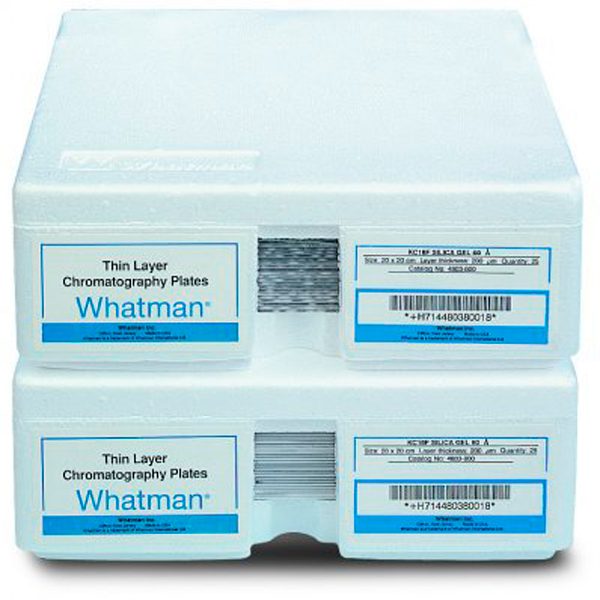 Стеклянная ТСХ пластина Whatman