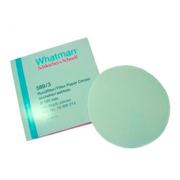 Фильтровальная бумага Whatman тип 589/3, круги