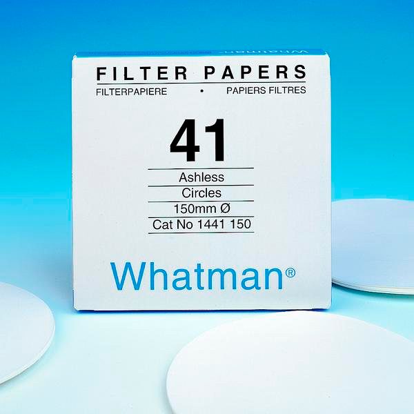 Фильтровальная бумага Whatman тип 41