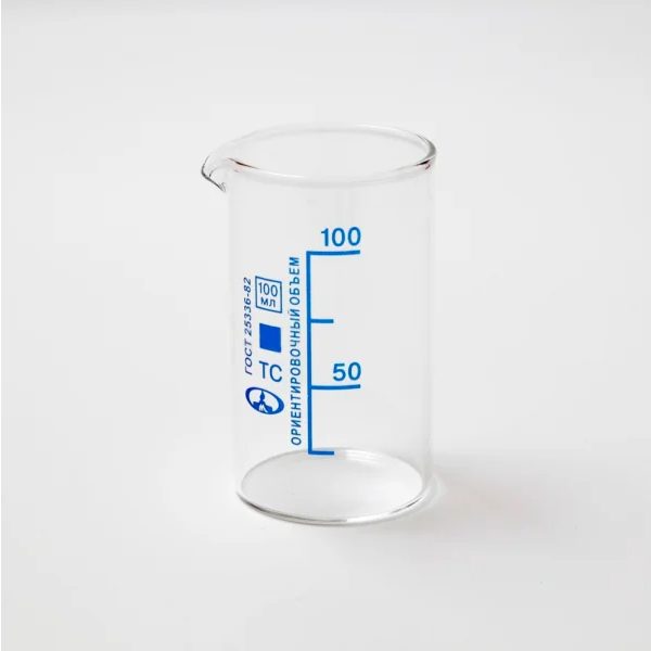 Стакан В-1-100 ТУ 9464-019-29508133-2015 с делением, ТС