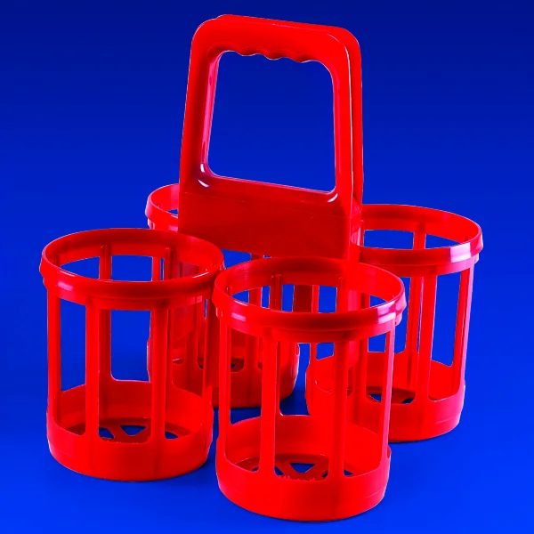 Корзина для транспортировки бутылок, на 4 места, п/п, Kartell