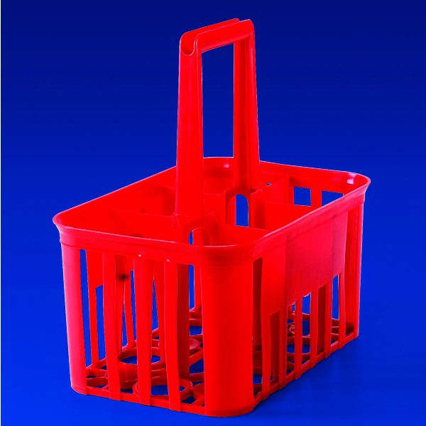 Корзина для транспортировки бутылок, на 6 мест, п/п, Kartell