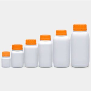 Бутыль ISOLAB 1500 мл, для порошков, GL45, с винтовой крышкой, PE