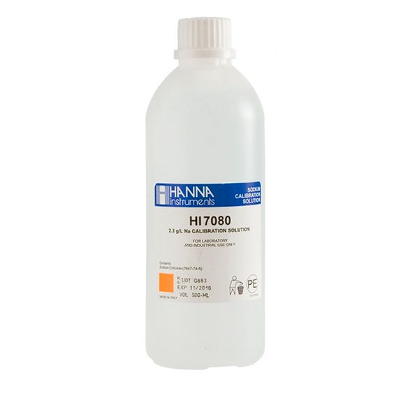 Раствор HI7080L стандартный NaCL(2.3 г/л), 500 мл n/v
