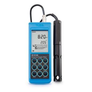 HI9146-10 портативный влагозащищенный микропроцессорный оксиметр, датчик с кабелем 10м