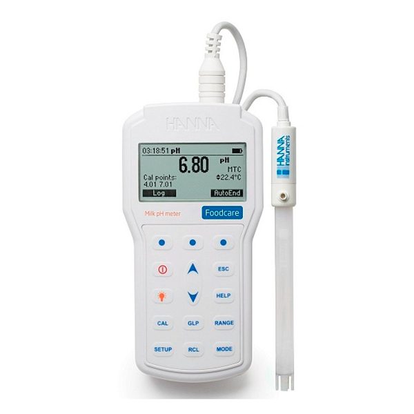 HI98162 портативный pH-метр для молока