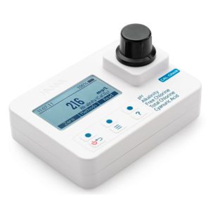 HI97104 колориметр для измерения рН, свободного и общего хлора, циануровой кислоты