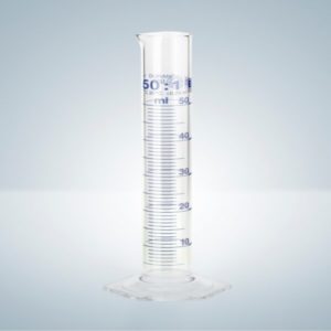 Цилиндр мерный Hirschmann 250 : 2 мл класс A, синяя градуировка, USP