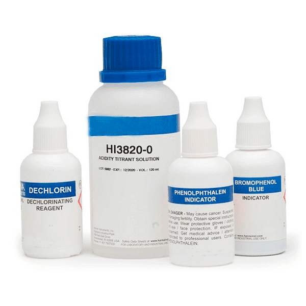 HI3820-100 набор реактивов к набору HI3820 (определение кислотности)
