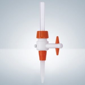 Запорный кран для бюреток Hirschmann, PTFE