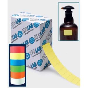 Этикетка прямоугольной формы ISOLAB, 33 x 13 мм, белая