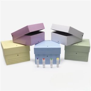 Коробка ISOLAB для криотрубок объёмом 5 мл, белая
