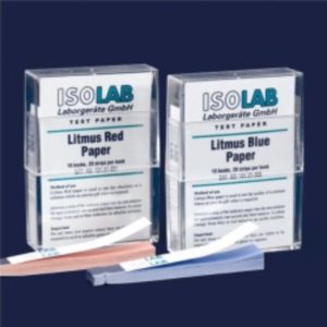Лакмусовая бумага ISOLAB, красная, рН 5,0 - 8,0