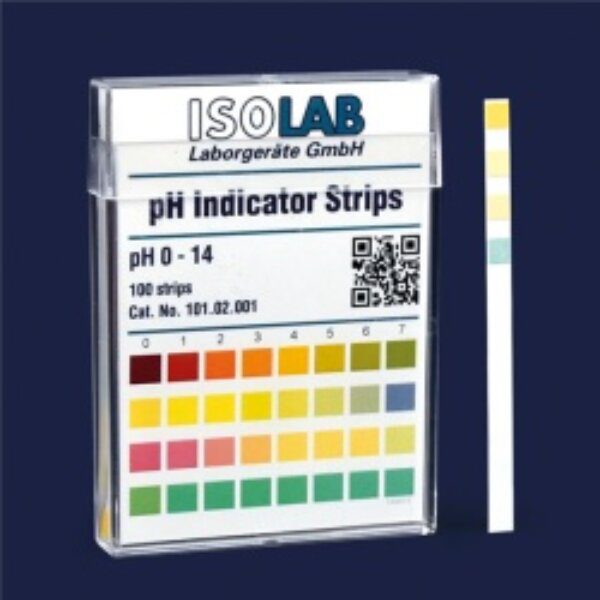Индикаторные полоски M&N ISOLAB, pH 0,0 - 14,0