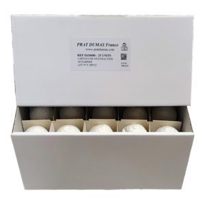 Экстракционные гильзы из целлюлозы PRAT DUMAS, Ø 34x80мм