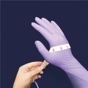 Перчатки из нитрила ISOLAB, стандартная толщина 0,12 мм, small