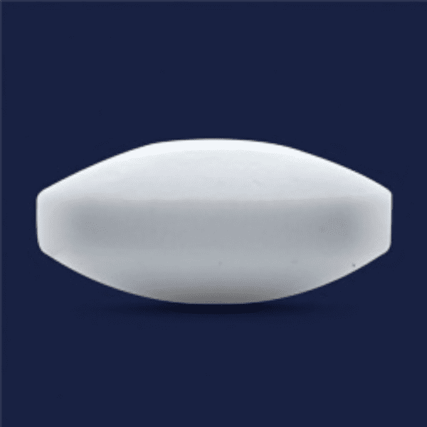 Магнитный перемешивающий элемент ISOLAB, овальный, 40 x 15 мм, PTFE