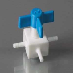 Трёхходовой клапан Burkle, диаметр 4,5 мм, PTFE